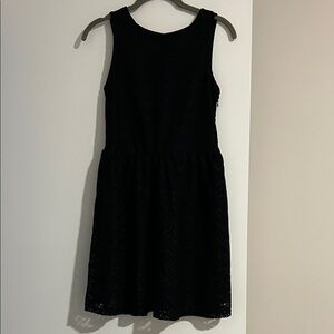 Black Lace Mini Dress
